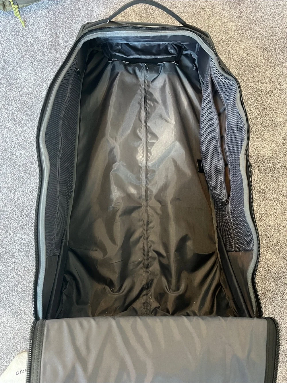 Douchebags Black Structured Rolling Duffel Bag suitcase-